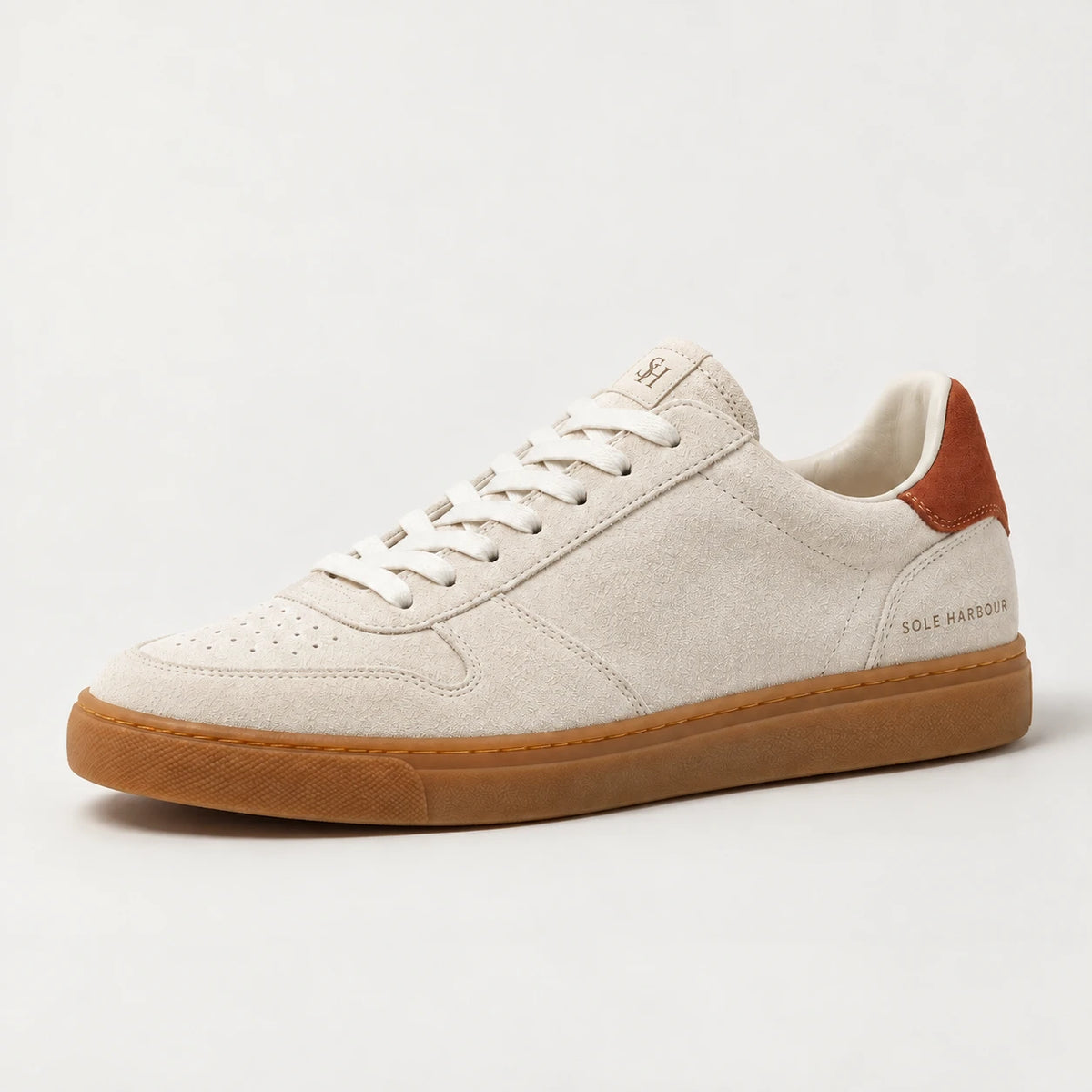 Sole Harbour Match 03 in White / Rust
