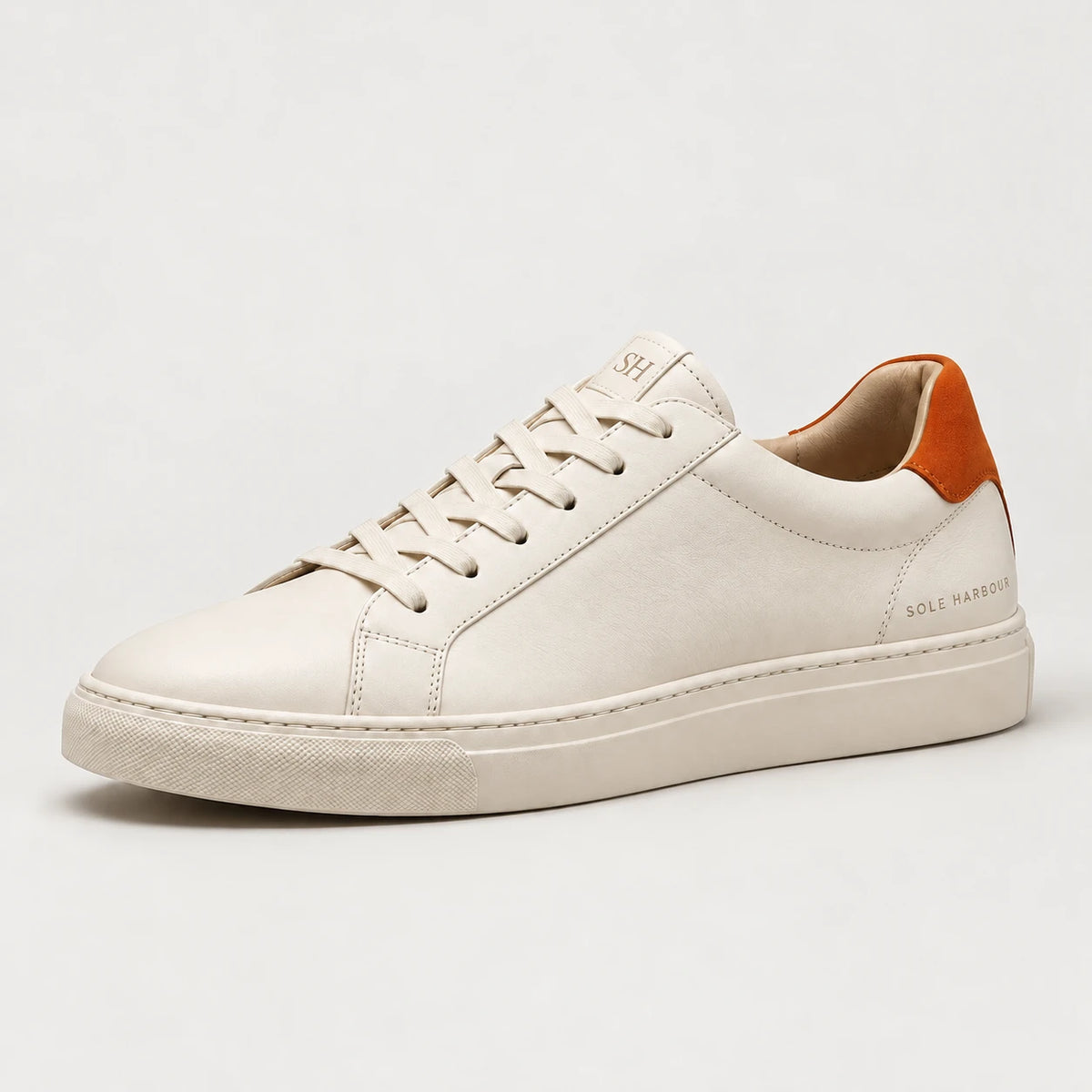 Sole Harbour Tide 05 in Ivory / Orange