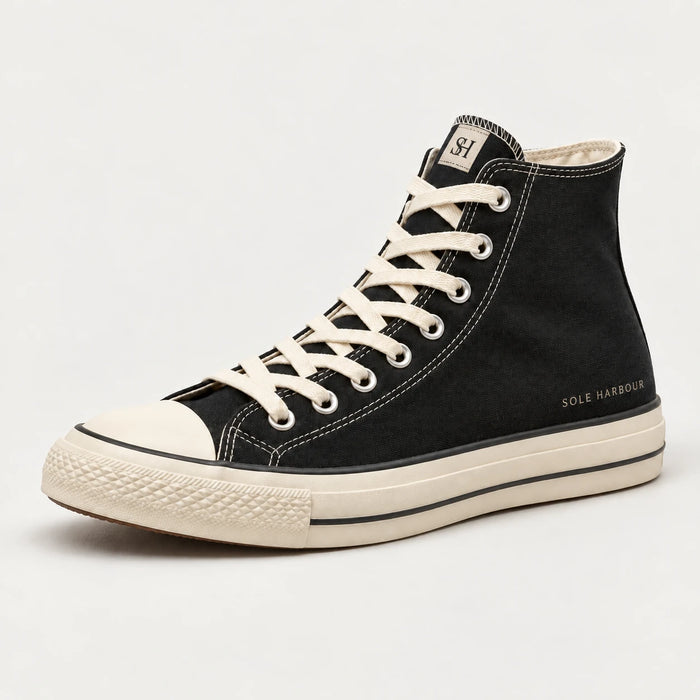 Anchor 02 — Black / Chalk