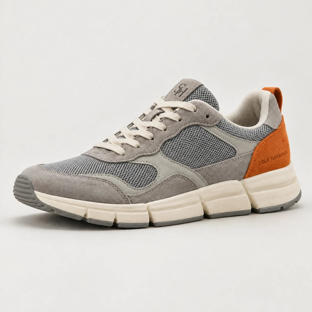 Sole Harbour Tempo 04 in Grey / Orange